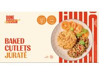 Šaldyti kepti JŪRATĖS kotletai DONE COOKIN, 250 g, 2 vnt