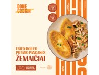 Šaldyti kepti žemaičių blynai DONE COOKIN, 260 g, 2 vnt
