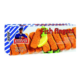 Šaldyti žuvies piršteliai ESVA, 450 g
