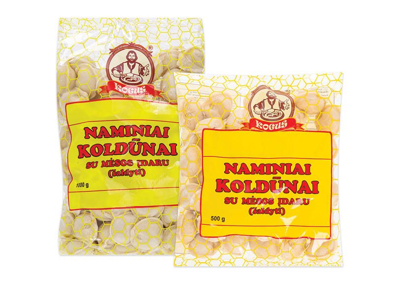 Šaldytiems koldūnams KOGUS, 500 g