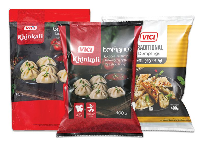 Šaldytiems koldūnams VIČI GYOZA, KHINKALI, TRADICIONAL STYLE