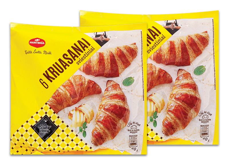 Šaldytiems kruasanams MANTINGA, 360 g