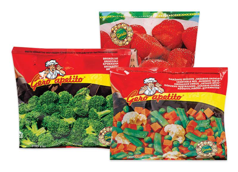 Šaldytiems vaisiams ir daržovėms GERO APETITO, 400 g