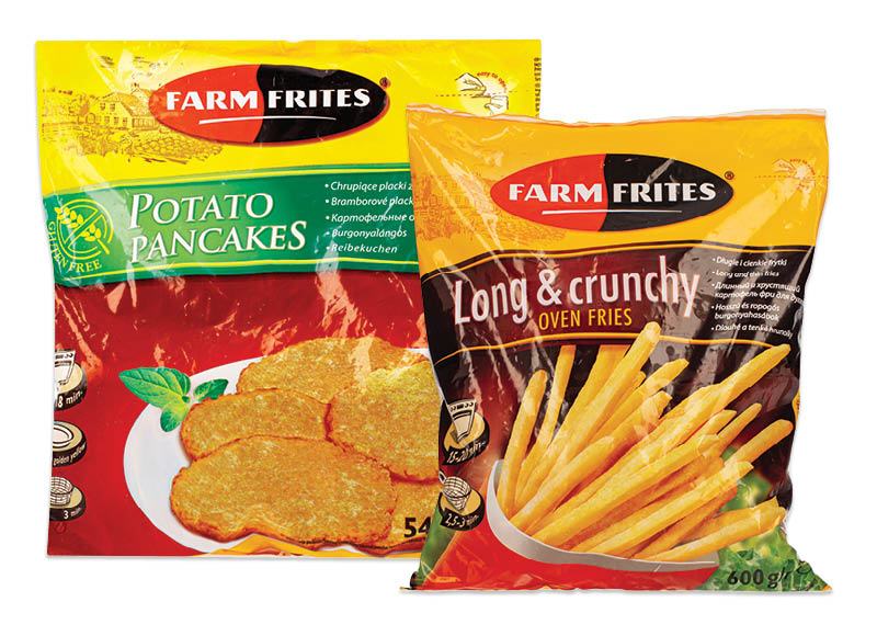Šaldytoms bulvytėms ir blyneliams FARM FRITES, 540 g