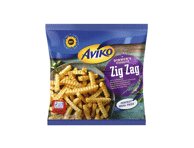 Šaldytos apkeptos banguotos bulvių lazdelės AVIKO ZIG ZAG, 450 g