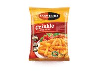 Šaldytos banguotos bulvytės FARM FRITES CRINKLE, 750 g