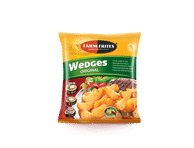 Šaldytos bulvės FARM FRITES su lupenomis, 600 g