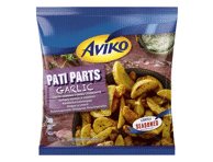 Šaldytos bulvių skiltelės su česnakais AVIKO, 600 g