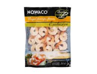 Šaldytos virtos karališkosios krevetės NOWACO, be kiautų, 300 g