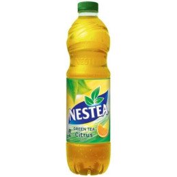 Šalta žalioji arbata NESTEA, citrusinių vaisių skonio, 1.5 l