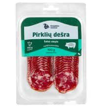 Šaltai rūkyta PIRKLIŲ dešra, a. r., 100 g