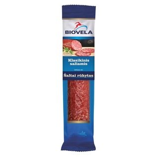 Šaltai rūkytas KLASIKINIS saliamis, 200 g