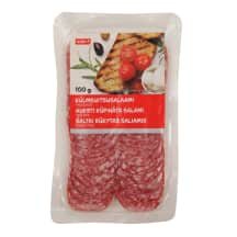 Šaltai rūkytas pjaustytas Saliamis RIMI, 100 g