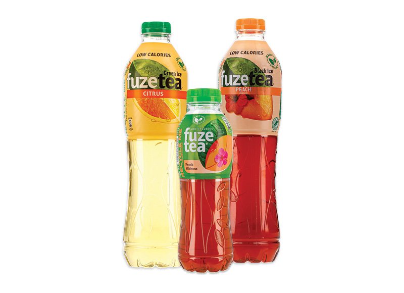 Šaltos arbatos gėrimams FUZETEA, 0.5 l