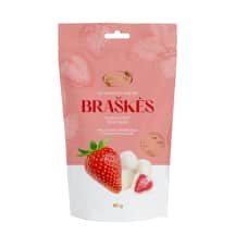Šaltyje dž.braškės su balt.šokoladu RŪTA, 80 g