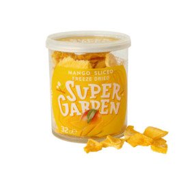 Šaltyje džiovintos SUPERGARDEN, mangų juostelės, 32 g