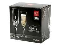 Šampano taurės RCR OPERA, 6 vnt., 130 ml