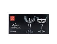 Šampano taurės RCR OPERA, 6 vnt., 230 ml