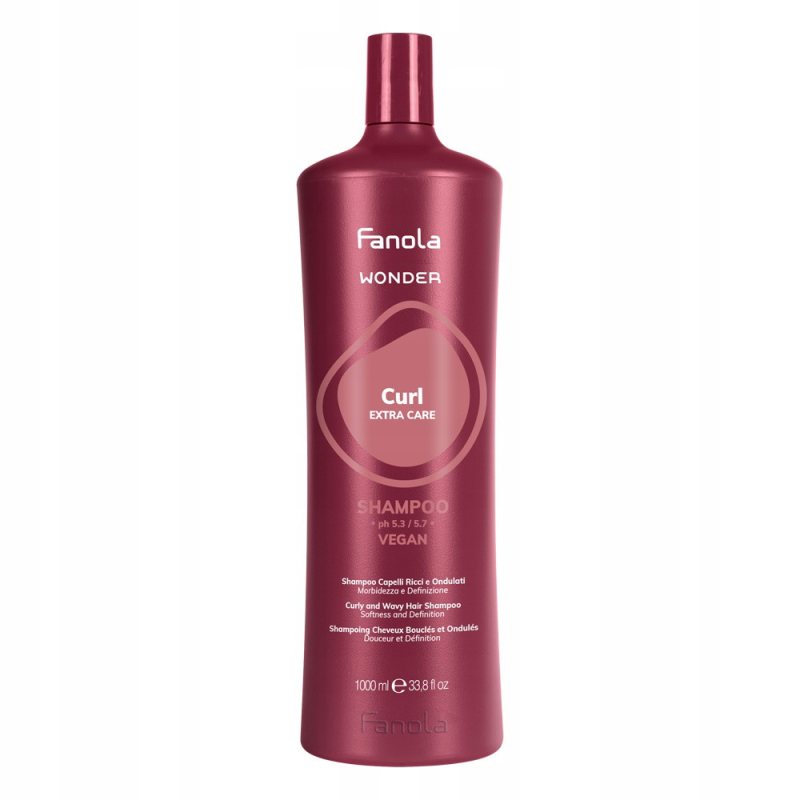 Šampūnas garbanotiems plaukams Fanola Wonder Curl Extra Care, 1000 ml
