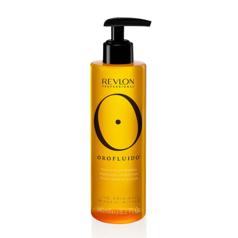 Šampūnas su argano aliejumi Revlon Professional Orofluido Radiance Argan Shampoo, 240 ml