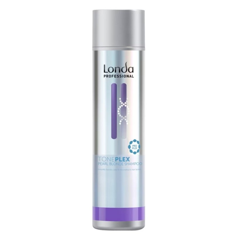 Šampūnas šviesiems plaukams Londa Professional Tone Plex Pearl Blonde Shampoo, 250 ml