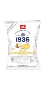 San Carlo Caciopepe Bulvių traškučiai, 100 g