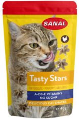 „Sanal Cat“ „Tasty Stars“, 40 g