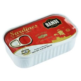 Sardinės BANDI FOODS, pomidorų padaže, 125 g