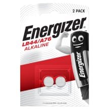 Šarm. baterijos ENERGIZER A76/LR44 Alk, 2 vnt