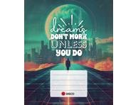 Sąsiuvinis DISCO MOTIVATION, ., linijomis, 32 l