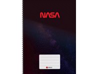 Sąsiuvinis DISCO NASA, ., langeliais, su spirale, 50 l