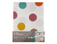 Satininės patalynės komplektas ELDORADO HOME, 200x220/2x, 2 dizainai, 50 x 70 cm