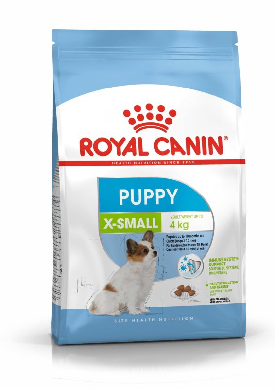 Sauas ėdalas mažiems šuniukams ROYAL CANIN X-SMALL PUPPY, 500 g