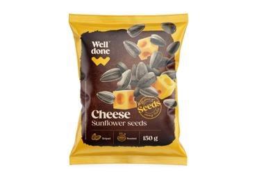 Saulėgrąžos WELL DONE, sūrio skonio, 150 g