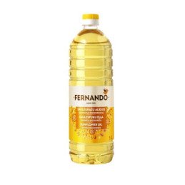 Saulėgrąžų aliejus FERNANDO rafinuotas, 1 l
