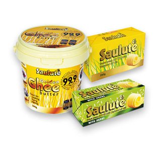 SAULUTĖ lyd. sviest. ir tep. rieb. mišiniui, 200 g, 500 g, 100 g