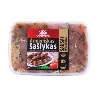 Sausai marin. ARMĖNIŠKAS šašlykas GRILL MANIJA, 1 kg