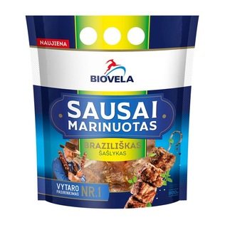 Sausai marin. BRAZILIŠKAS šašlykas, 800 g