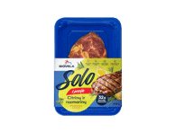 Sausai marinuotas kiaulienos sprandinės kepsnys rozmarinų ir citrinų skonio marinate, 200 g