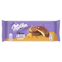 Sausain. apels. įd. MILKA JAFFA ORANGE, 147 g