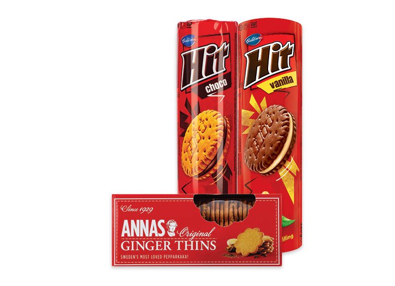 Sausainiai BAHLSEN ar ANNAS, 150 g