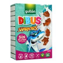 Sausainiai be glitimo GULLON SHARKIES, 250 g