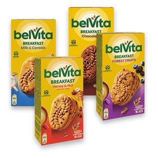 Sausainiai BELVITA (4 rūšių), 300 g