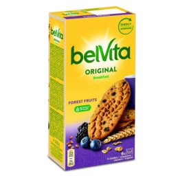 Sausainiai BELVITA su miško uogomis, 300 g