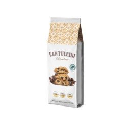 Sausainiai CANTUCCINI su šokolado gabaliukais, 250 g