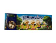 Sausainiai GRYBUKAI LINKSMUČIAI, baltojo šokolado skonio, 170 g