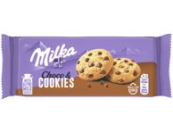 Sausainiai MILKA CHOCO COOKIES su pieninio šokolado gabal., 135 g
