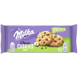 Sausainiai MILKA su lazdynų riešutų gabalėliais, 135 g
