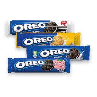 Sausainiai OREO (4 rūšių), 157 g, 154 g