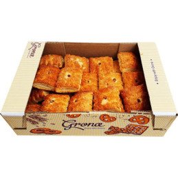 Sausainiai pagalvėlės su braškių skonio įdaru GRONA, 600 g
